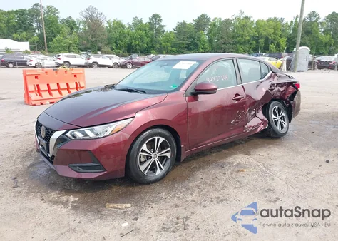 2020 Nissan Sentra Sv Xtronic Cvt из США, поврежденный, VIN 3N1AB8CVXLY242733